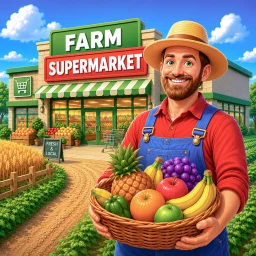 My Farm Supermarket Simulator icon